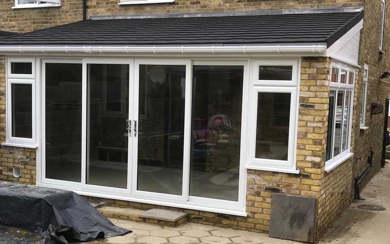 supalite tiled conservatory roof replacement in Warwick & Warwickshire